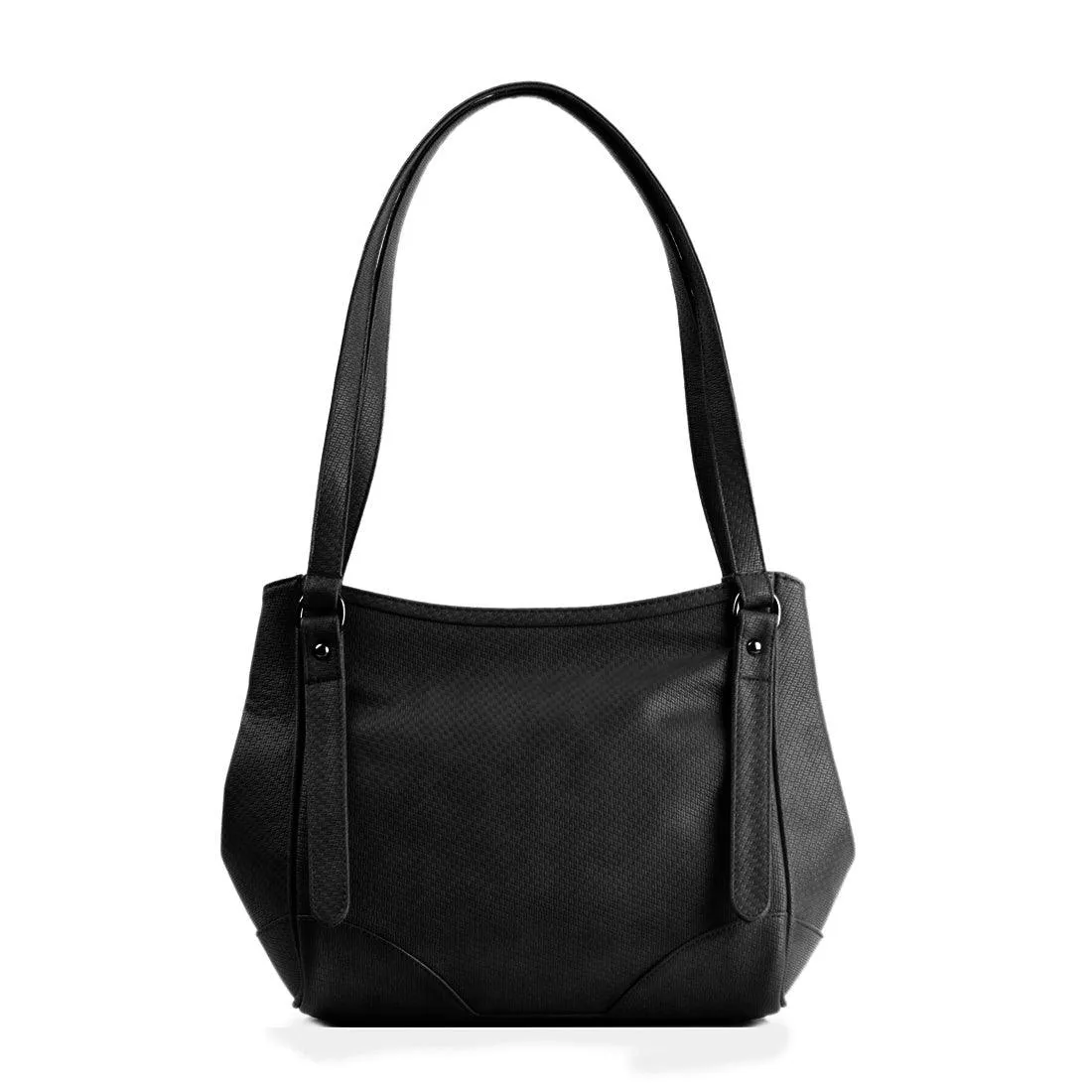 Black Leather Tote Bag Skin