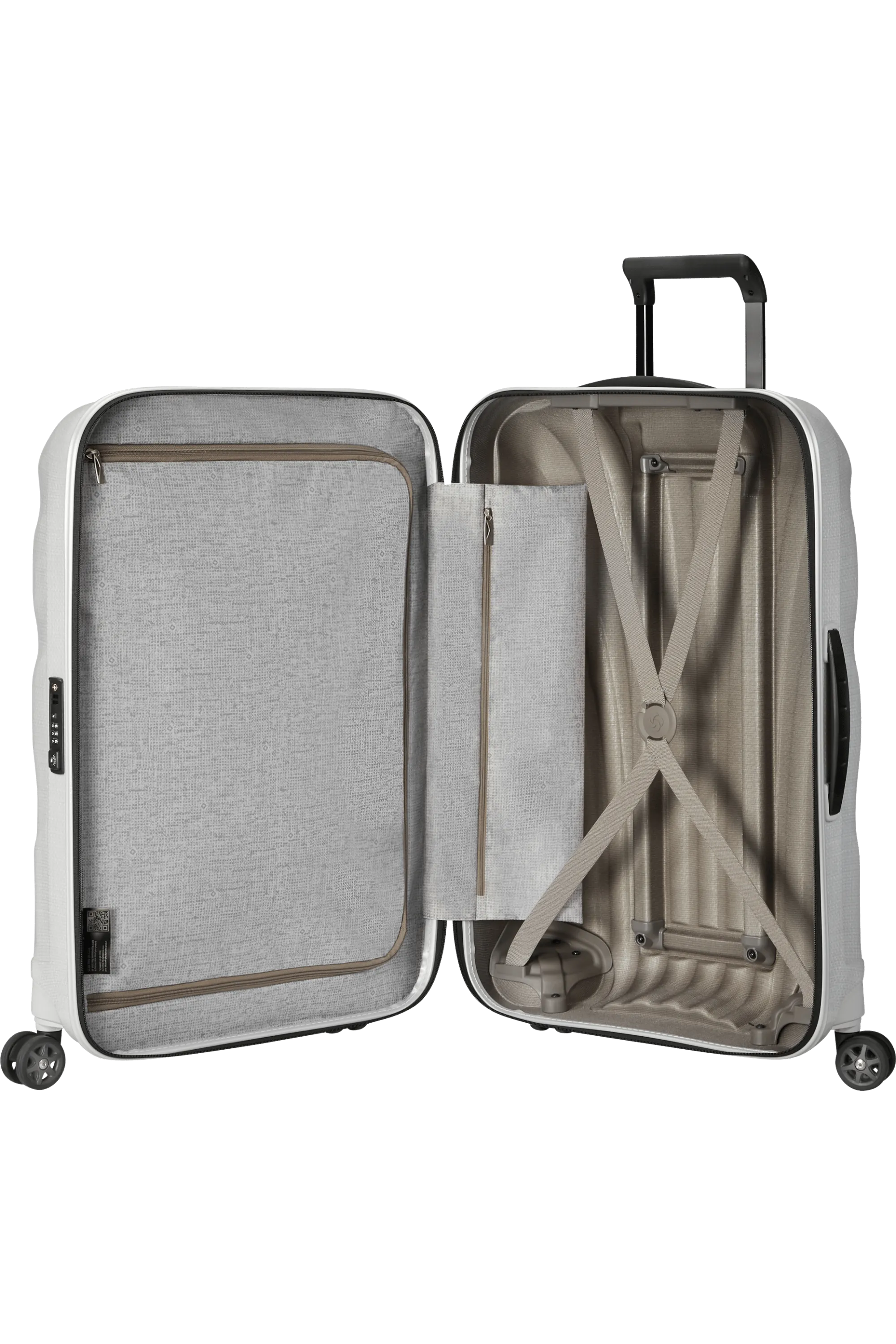 C-Lite Spinner (4 wheels) 69cm - Off White