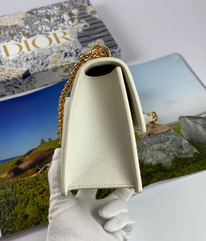 Dior 30 MONTAIGNE BAG white