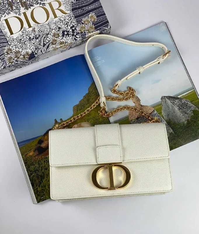 Dior 30 MONTAIGNE BAG white