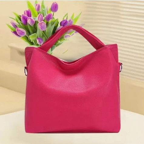 Fashion Women's PU Leather Shoulder Handbag