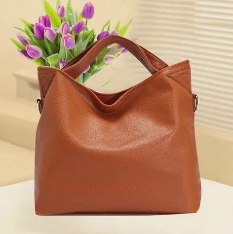 Fashion Women's PU Leather Shoulder Handbag