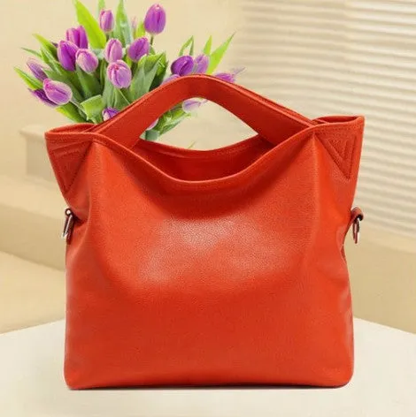 Fashion Women's PU Leather Shoulder Handbag