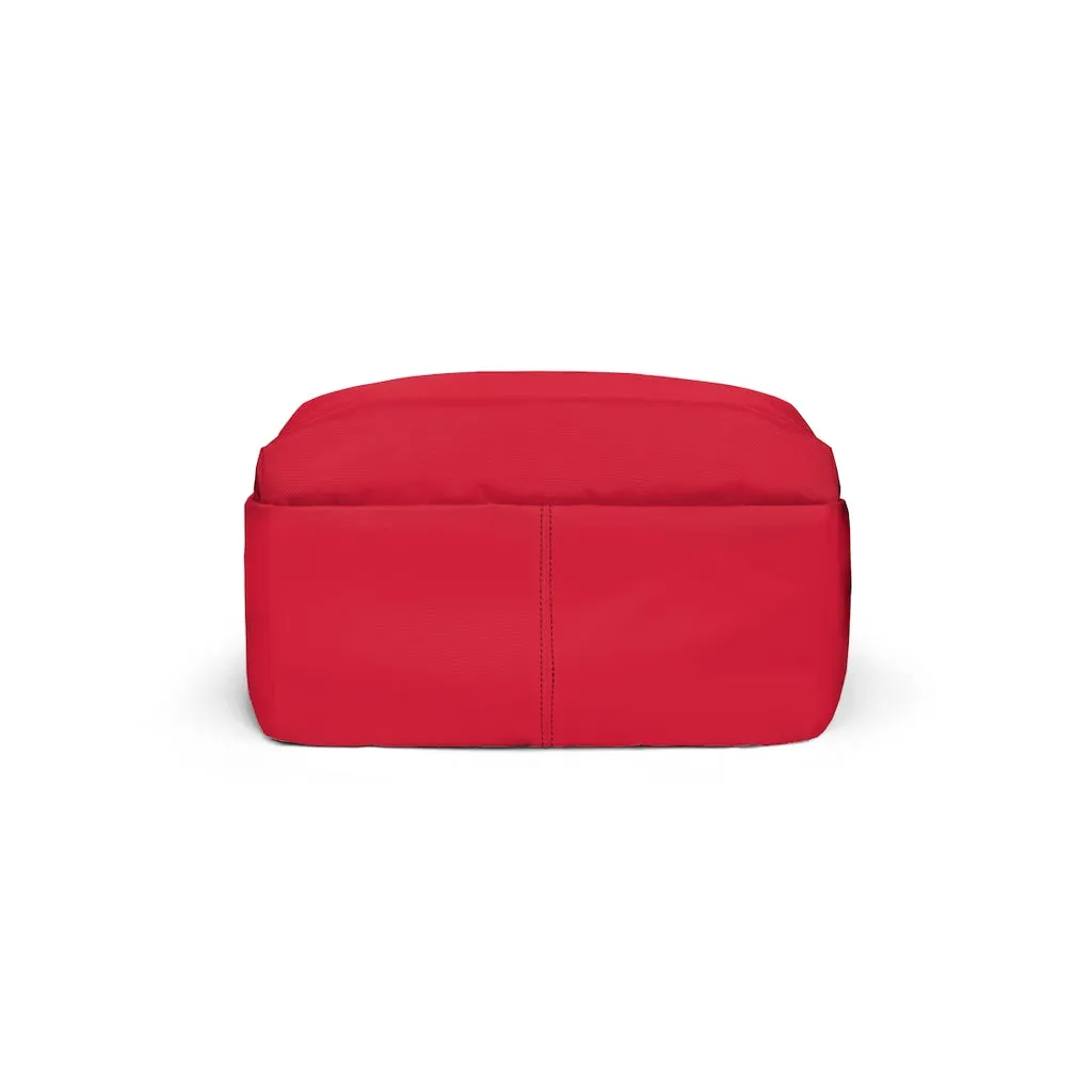 Haitian Rootz Backpack Red