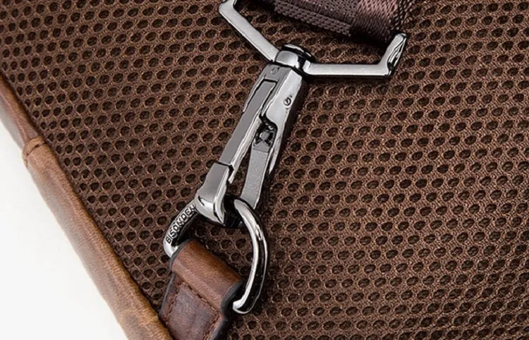 Men's Genuine Leather Sling Bag