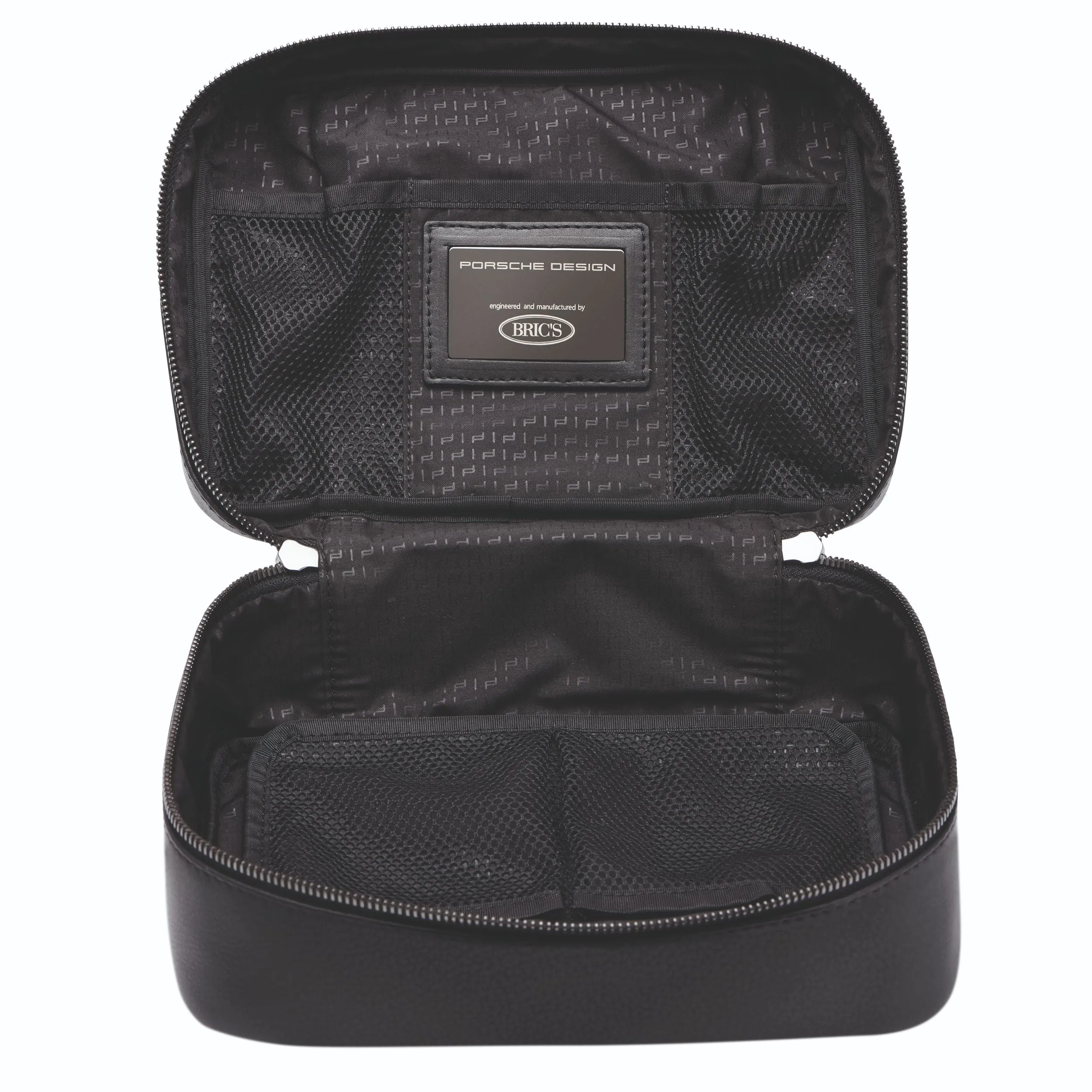 PD Roadster Leather Washbag by BRIC’S