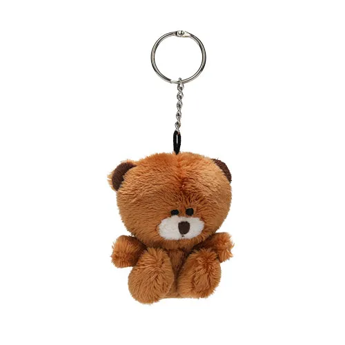 Qbears Brown Keychain