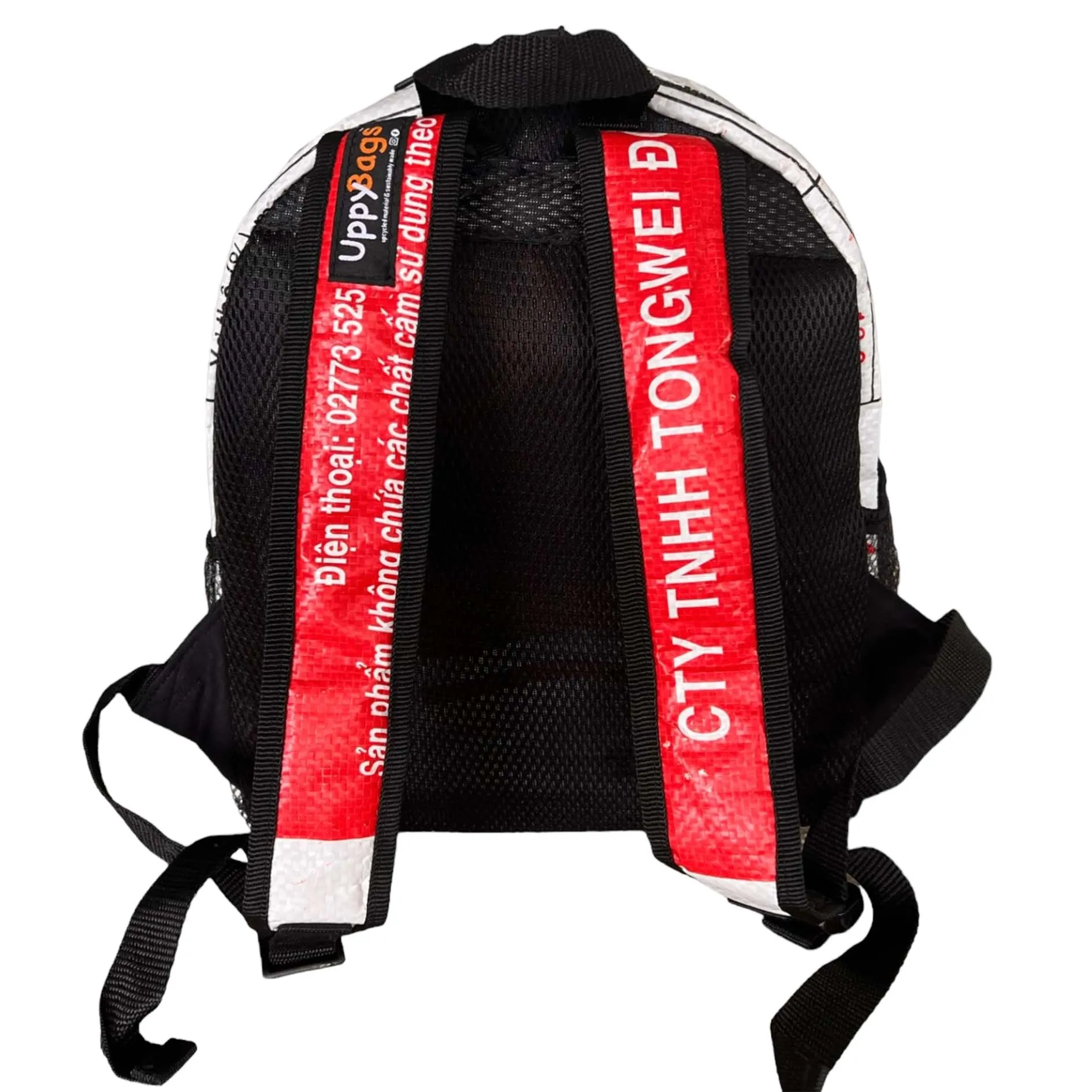 Small backpacks with fish prints