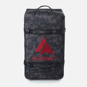Surfanic Maxim 3.0 120L Roller Bag - Black Map