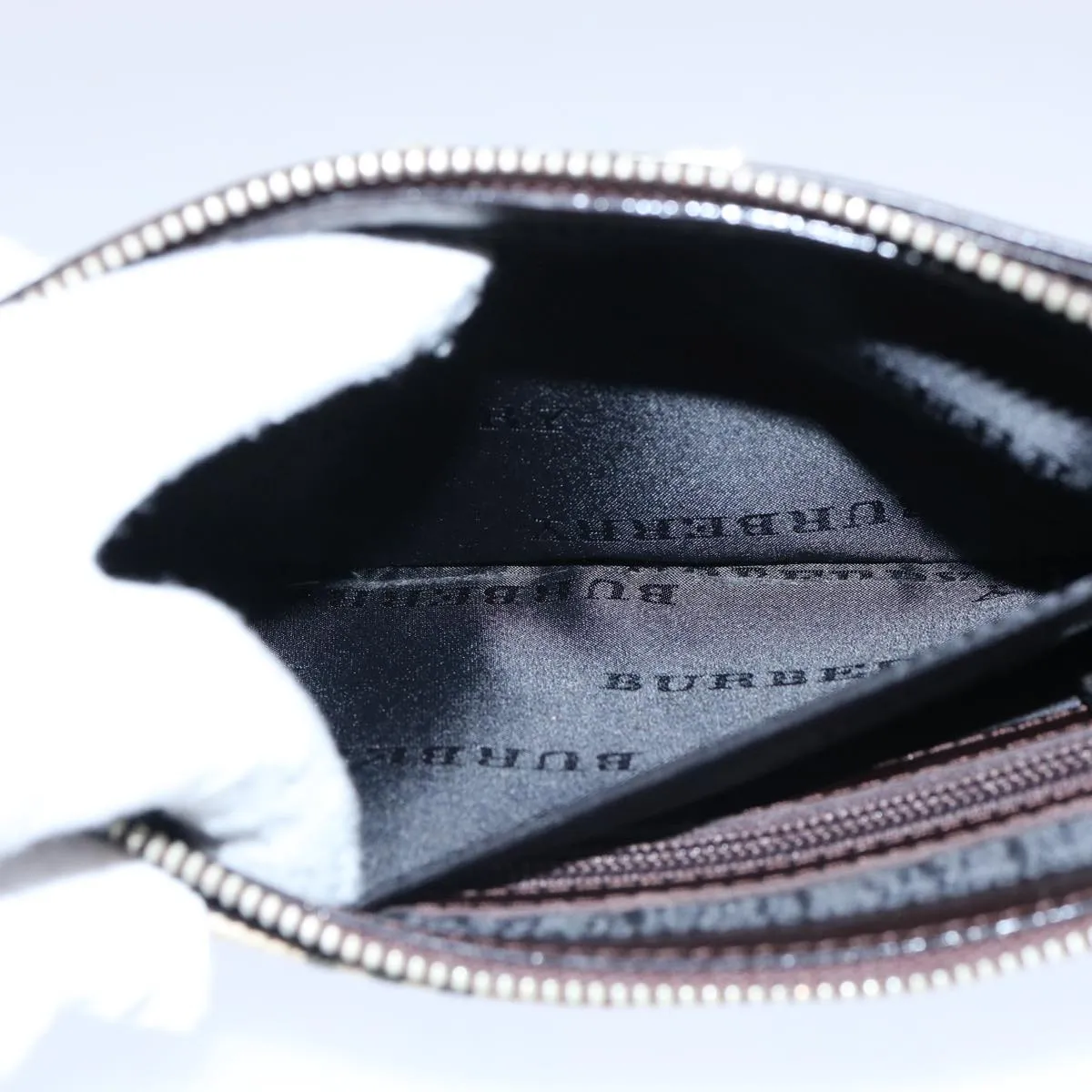 Trendy Inspired Burberry Nova Check Shoulder Bag Nylon Beige Auth Ep2705