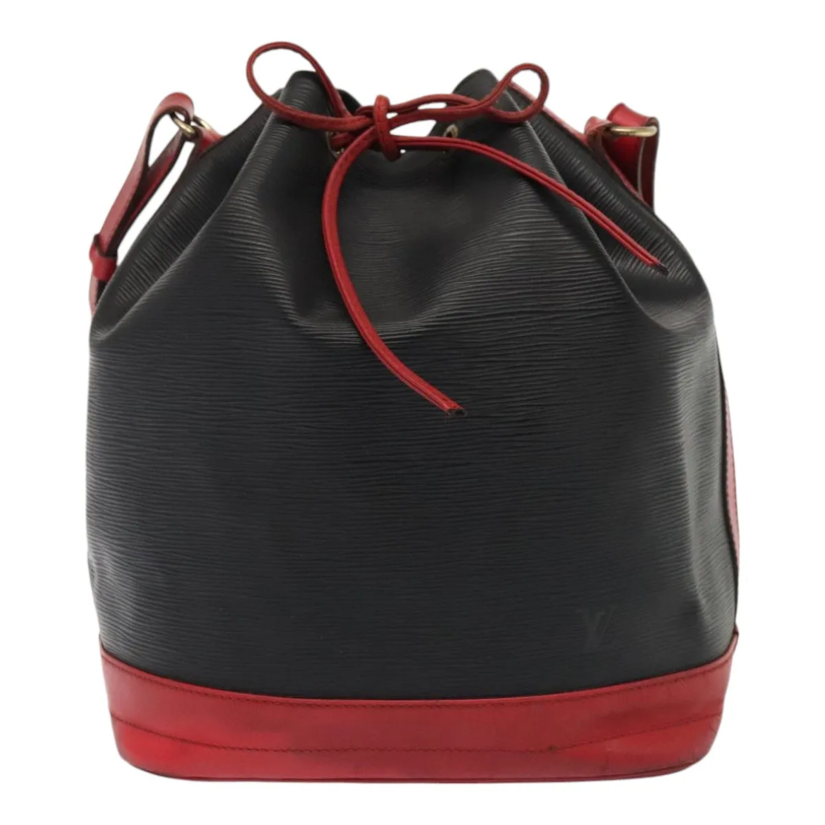 Trendy Inspired Louis Vuitton Epi Noe Shoulder Bag By Color Black Red M44017 Lv Auth 86988