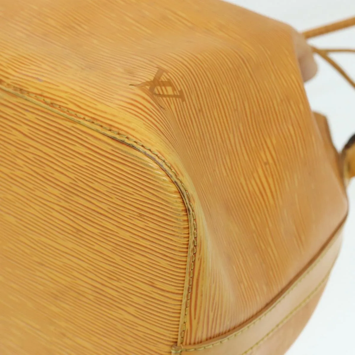 Trendy Inspired Louis Vuitton Epi Petit Noe Shoulder Bag Yellow M44102 Lv Auth Cl857