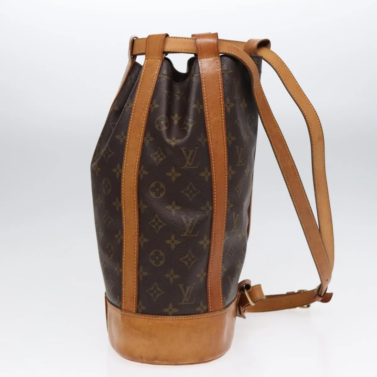 Trendy Inspired Louis Vuitton Monogram Randonnee Pm Shoulder Bag M42243 Lv Auth Yk14376