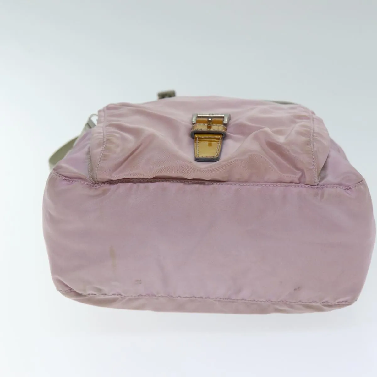 Trendy Inspired Prada Shoulder Bag Nylon Pink Auth 74637