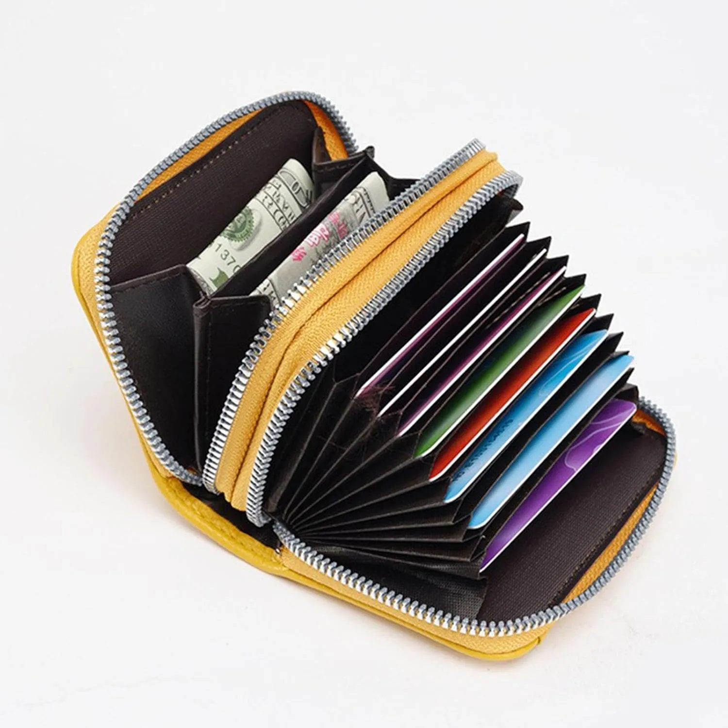 Wallets for Women with Zipper Coin Pocket Cute Cash Clutch Billfold with Zipper Coin Pocket Girls Travel Wallets